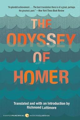 Cover of The Odyssey, translated by Richmond Lattimore