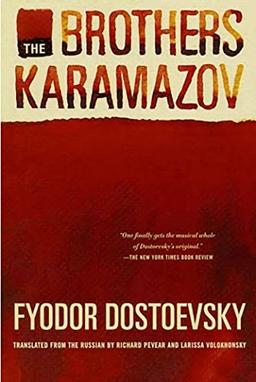 Cover of The Brothers Karamazov, translated by Pevear & Volokhonsky