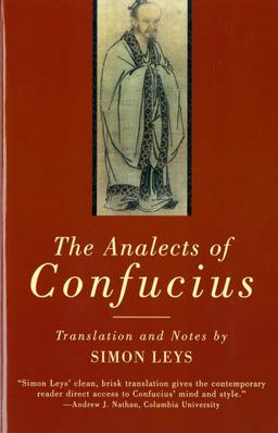 Cover of The Analects, translated by Simon Leys
