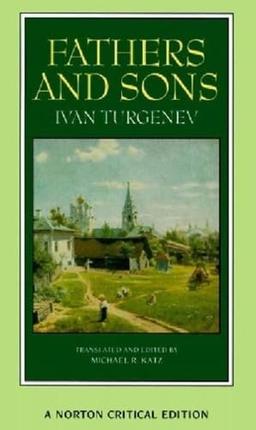 Cover of Fathers and Sons, translated by Michael R. Katz