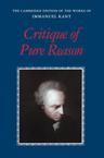 Cover of Critique of Pure Reason, translated by Guyer & Wood