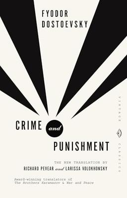 Cover of Crime and Punishment, translated by Pevear & Volokhonsky