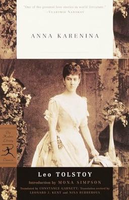 Cover of Anna Karenina, translated by Constance Garnett