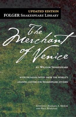 Cover of The Merchant of Venice, translated by Folger Shakespeare Library