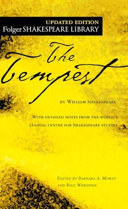 Cover of The Tempest, translated by Folger Shakespeare Library