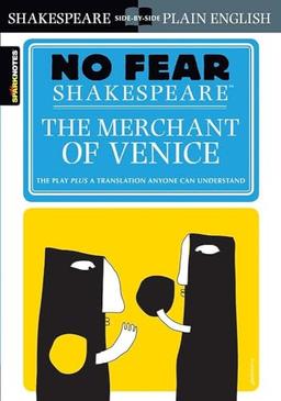 Cover of The Merchant of Venice, translated by No Fear Shakespeare