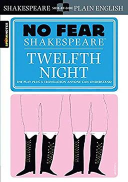Cover of Twelfth Night, translated by No Fear Shakespeare