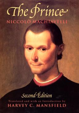 Cover of The Prince, translated by Harvey C. Mansfield