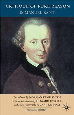 Cover of Critique of Pure Reason, translated by Norman Kemp Smith