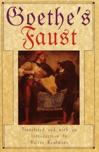 Cover of Faust, translated by Walter Kaufmann