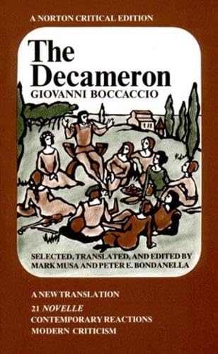 Cover of The Decameron, translated by Musa & Bondanella